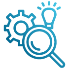 research and development sector icon